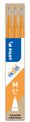 Pilot Frixion Ball - 3 Recharges pour rollers effaçables - 0,7 mm - orange abricot