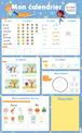 Les Posters ardoises - Mon Calendrier