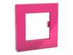 Dahle - Aimant super puissant Neodym - 75 x 75 mm - avec cadre photo - rose