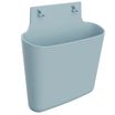 Corbeille murale XL - H 38,5 x L 40 x P 11,5 cm - bleu
