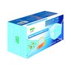 Boîte de 50 masques chirurgicaux 3 plis (non stériles) - type II R - bleu