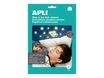 Apli Home - Étiquettes phosphorescentes - 5 feuilles A4