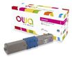 Cartouche laser remanufacturée OKI 46490606 - magenta - Owa