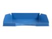 Exacompta Clean'Safe - Corbeille à courrier bleu