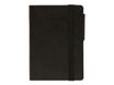 Legami My Notebook - Carnet de notes à élastique - 9,5 x 13,5 cm - ligné - noir