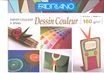 FABRIANO - Papier dessin couleur - 12 feuilles 24 x 32 cm - 160G