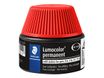 STAEDTLER Lumocolor - Flacon de recharge 15 ml - rouge - pour feutres permanents Lumocolor 313/314/317/318