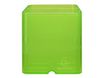 Exacompta Pen-Cube - Pot à crayons vert anis translucide