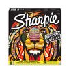 Sharpie Lion - Pack de 26 marqueurs permanents - pointes et couleurs assorties