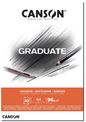 Canson Graduate - Bloc dessin croquis - 40 feuilles - A4 - 96 gr