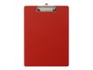 Exacompta - Porte bloc avec pochette - A4 - rouge
