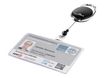 Durable - Porte-badge noir - 54 x 87 mm