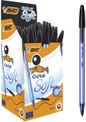 BIC Cristal SOFT - 50 Stylos à bille - noir - 1.2 mm