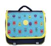 Cartable Phileas Monstres 38 cm - 2 compartiments - bleu - Bagtrotter