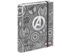 Avengers Assault - Classeur à anneaux avec élastique - A4 - 50 feuilles incluses - Karactermania