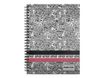 PRO-DG Hip Hop - Cahier A4 - petits carreaux - Karactermania