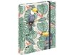 Oh My Pop Toucan - Classeur à anneaux avec élastique - A4 - 50 feuilles incluses - Karactermania