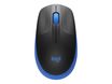 Logitech M190 - souris sans fil - bleu
