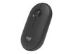 Logitech M350 - souris sans fil - gris