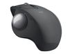 Logitech MX Ergo - souris sans fil ergonomique avec trackball pour droitier - noir