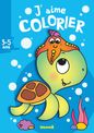 J'aime colorier (3-5 ans) - Tortue
