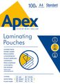 Fellowes Apex - 100 pochettes de plastification A4 (216 x 303 mm) - 100 microns