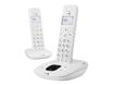 Doro Comfort 1015 duo - téléphone sans fil avec répondeur  + combiné supplémentaire - blanc