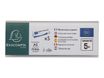 Exacompta - 5 Porte-noms double face - pour 210 x 75 mm