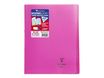Clairefontaine Koverbook - Cahier polypro 24 x 32 cm - 48 pages - grands carreaux (Seyes) - rose