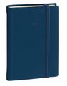 Agenda à élastique Silk Affaires Prestige - 1 semaine sur 2 pages - 10 x 15 cm - bleu marine - Quo Vadis