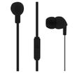 T'nB BE COLOR  Kit main libre - Ecouteurs filaire avec micro - intra-auriculaire - noir