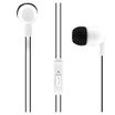 T'nB BE COLOR  Kit main libre - Ecouteurs filaire avec micro - intra-auriculaire - blanc