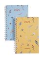 Agenda de poche à spirale Blossom - 1 semaine par page - 10 x 15 cm - disponible dans différents modèles - Brepols