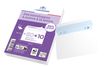 La Couronne - 60 Enveloppes (dont 20% gratuit) - C6 114 x 162mm - 80 gr - sans fenêtre - blanc - bande auto-adhésive