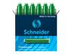 Schneider - 6 Cartouches d'encre pastel - vert