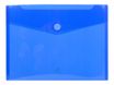 Exacompta - 5 Pochettes enveloppes à scratch - A4 - bleu translucide