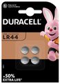DURACELL LR44 - 4 piles boutons spéciales - 1,5V