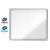 Nobo - Vitrine d'affichage - 15 feuilles A4 - surface magnetique - porte coulissante - 113,7 x 96,7 x 6,3 cm