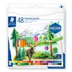 STAEDTLER Design Journey - 48 Crayons de couleur - couleurs assorties