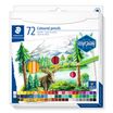 STAEDTLER Design Journey - 72 Crayons de couleur - couleurs assorties