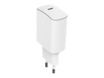 Just Green - Chargeur secteur pour smartphone - USB-C - blanc