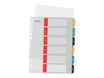 Leitz Cosy - Intercalaire 6 positions - couleurs assorties