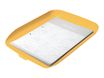 Leitz Cosy - Corbeille à courrier plastique - jaune