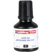 edding T 25 - Tinta - permanente - negro - 30 ml