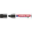 Edding - Blister de 1 Marqueur Permanent en Aluminium recyclé e-800XL Noir - Pointe Extra Large 4-12 mm