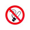 pickup - Pictogramme rond - Défense de fumer - 200 mm