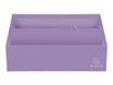 Exacompta Aquarel - Trieur vertical / porte-lettres - 3 compartiments - mauve