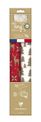 Clairefontaine - Set d'emballage cadeaux rouge/blanc - Tiny Rolls