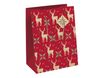 Clairefontaine Lovely Home Medium - Sac cadeau rouge - 21,5 cm x 10,2 cm x 25,3 cm