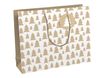 Clairefontaine Lovely Home Green - Sac cadeau blanc - 37,3 cm x 11,8 cm x 27,5 cm